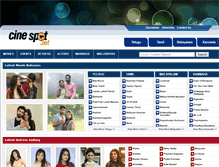 Tablet Screenshot of cinespot.net